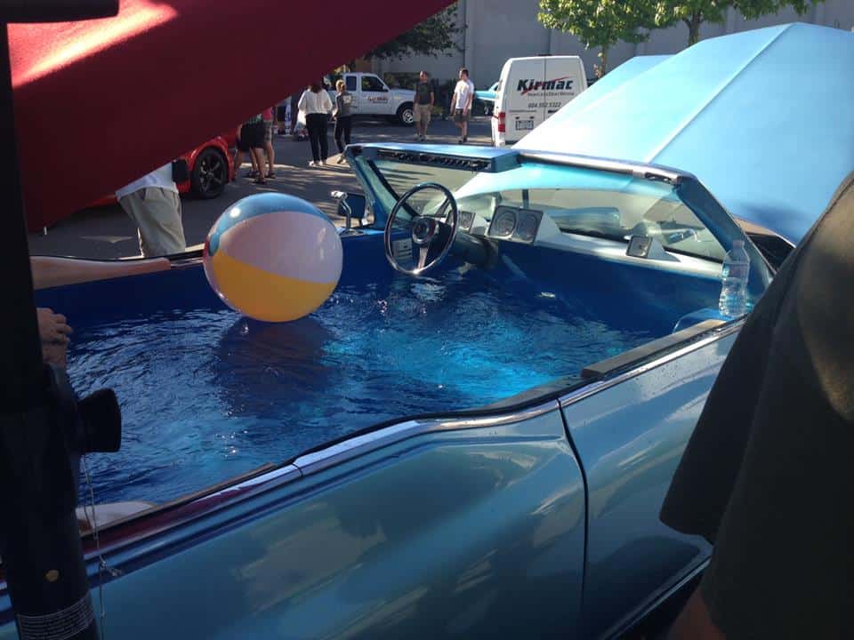 Carpool DeVille a mobile hot tub